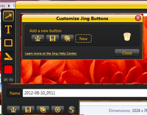 jing screen capture scrolling window